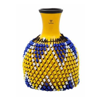 Small Yellow Fiberglass Shekere