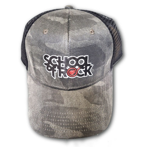 Tonal Camo Mesh Trucker Cap