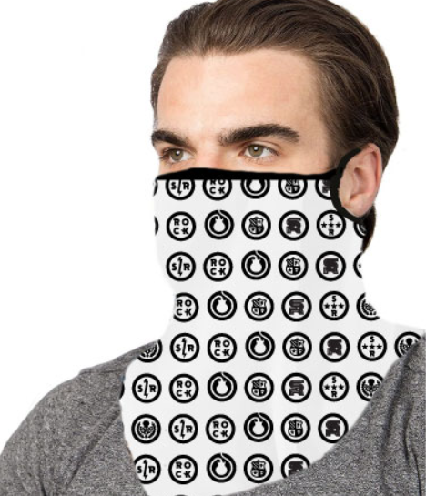 Tubular Bandana Face Mask with Ear Loops