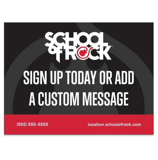 Yard Sign (10pk) - Customize 10 Different Messages