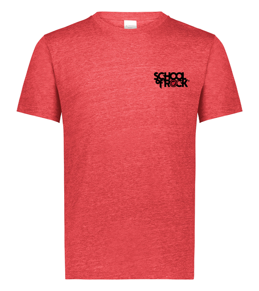 Guitar Swirl (BACK) Tri Blend T-Shirt