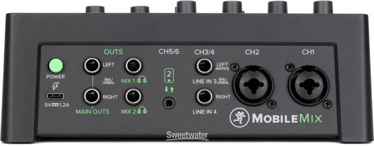 MobileMix 8-channel mixer