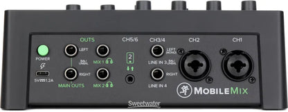 MobileMix 8-channel mixer