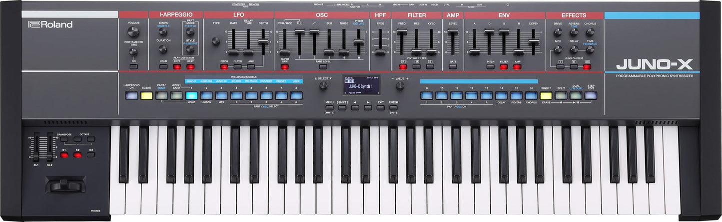Juno-X Programmable Polyphonic Synthesizer