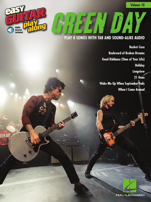 Green Day - Easy Guitar Play-Along Volume 10 - Book/Online Audio