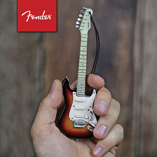 Fender Sunburst Strat – 6″ Holiday Ornament