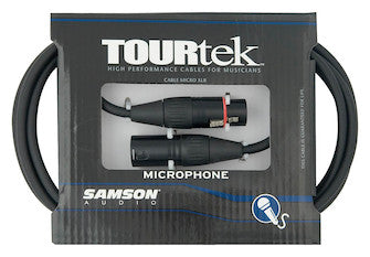 Tourtek Microphone Cables - 15-Foot Microphone Cable