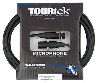 Tourtek Microphone Cables - 20-Foot Microphone Cable