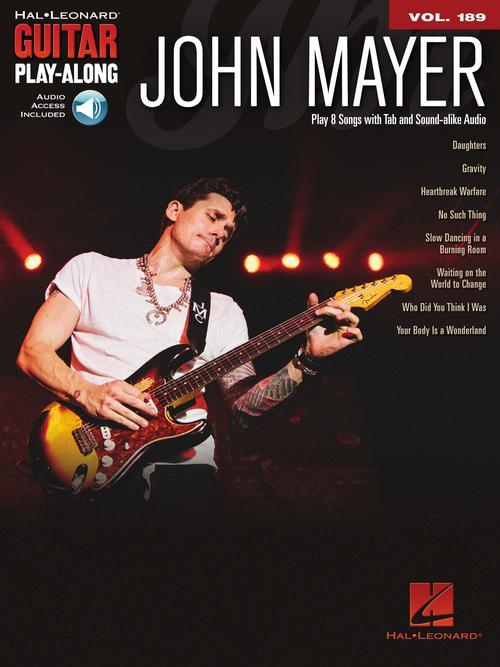 Mayer, John - Guitar Play-Along Vol. 189 - Book/Online Audio