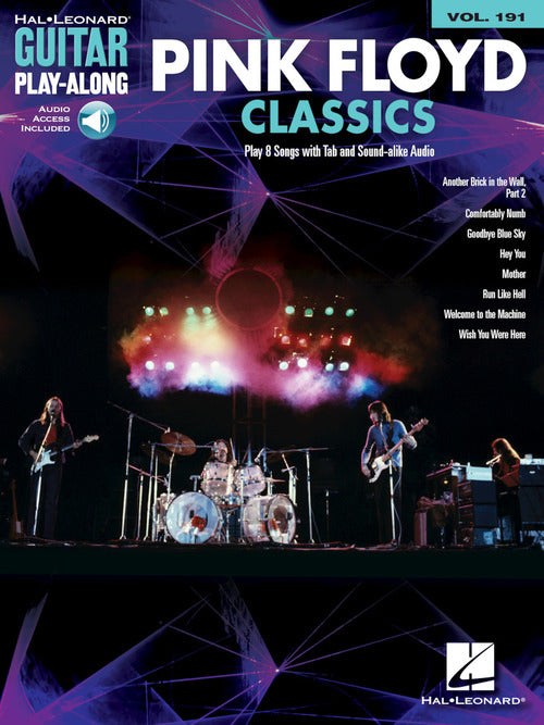 Pink Floyd - Classics - Guitar Play-Along Vol. 191 - Book/Online Audio
