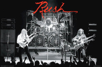 Rush - Hemispheres - Wall Poster - 24 inch. x 36 inch.