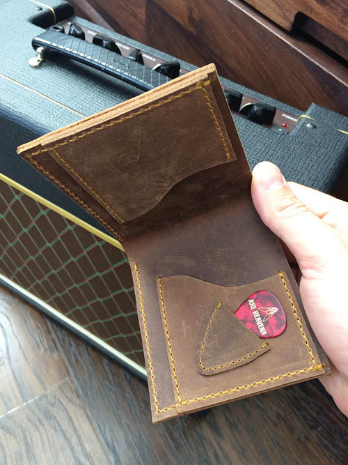 Honey Burst Single Cutaway Electric Guitar Wallet