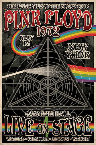 Pink Floyd Dark Side Tour – Wall Poster