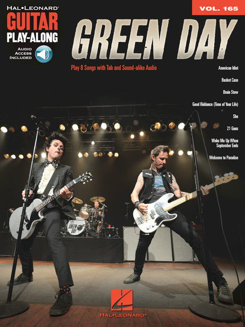 Green Day - Guitar Play-Along Vol. 165 - Book/Online Audio