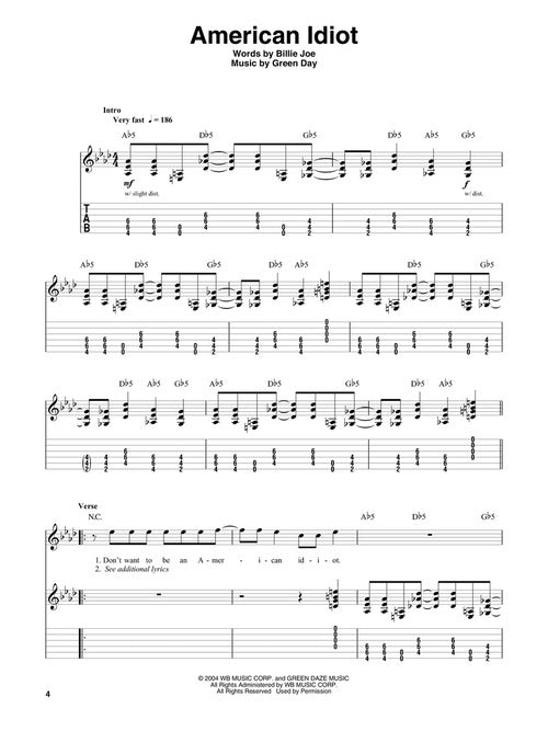 Green Day - Guitar Play-Along Vol. 165 - Book/Online Audio