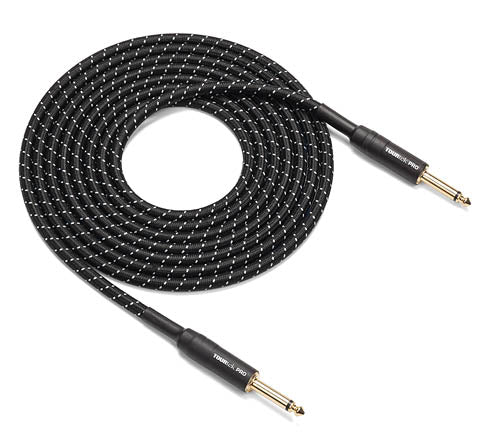 Tourtek Pro Woven Fabric Instrument Cable - 10-Foot Cable
