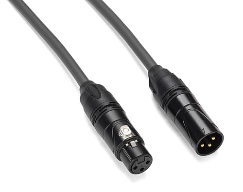 Tourtek Pro Quad Core Microphone Cable - 15-Foot Cable