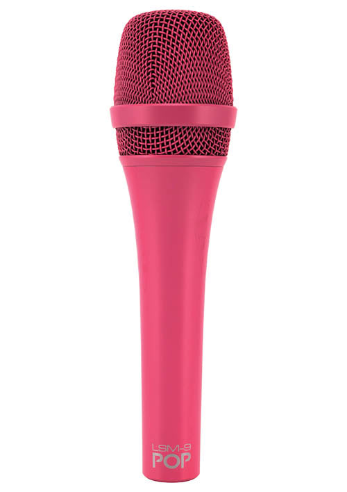 LSM-9 POP Cardioid Handheld Microphone - Magenta