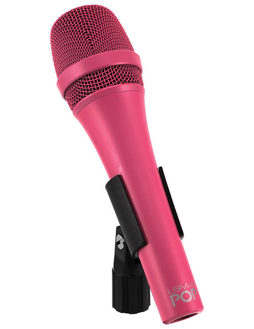 LSM-9 POP Cardioid Handheld Microphone - Magenta