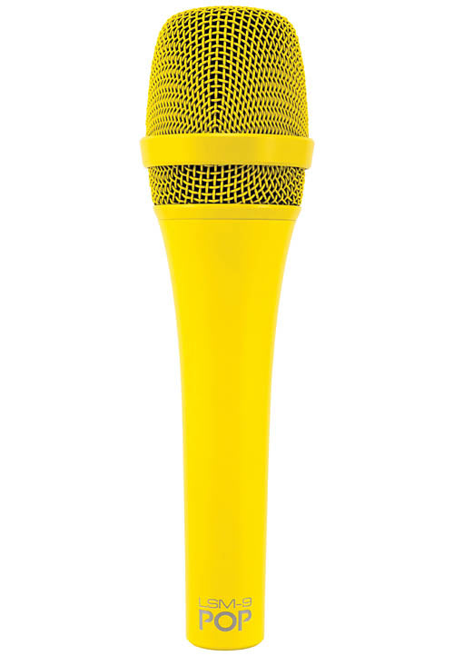 LSM-9 POP Cardioid Handheld Microphone - Yellow