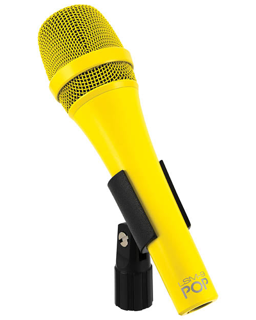 LSM-9 POP Cardioid Handheld Microphone - Yellow