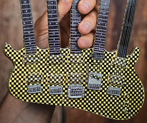 Rick Nielsen™ 5-Neck Checkered Model