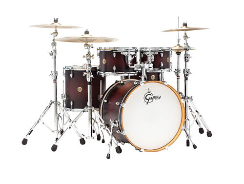 Gretsch Catalina Maple 5 Piece Shell Pack (22/10/12/16/14SN) - Deep Cherry Burst