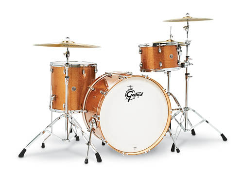 Gretsch Catalina Club 3 Piece Shell Pack (24/13/16) - Bronze Sparkle