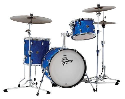 Gretsch Catalina Club 3 Piece Shell Pack (20/12/14) - Blue Satin Flame