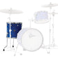 Cat Club 16x16 Floor Tom Ft Bsf Blue Satin Flame Ct1