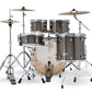 Gretsch Energy 5 pc. Kit w/ Full Hardware Package & Paiste Cymbals - Brushed Grey