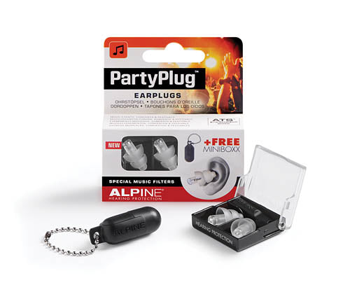 PartyPlug Earplugs - Transparent - Individual Pack