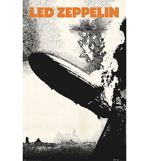 Led Zeppelin 1 Poster - 24 inch. x 36 inch.