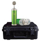 Bottle Microphone System with SKB Case - Custom Glassy Green