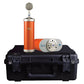 Bottle Microphone System with SKB Case - Custom Hot Rod Orange