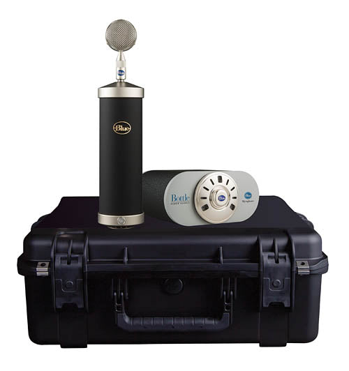 Bottle Microphone System with SKB Case - Custom Textured Matte Black
