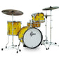 Gretsch Catalina Club 4 Piece Shell Pack (18/12/14/14SN) - Yellow Satin Flame