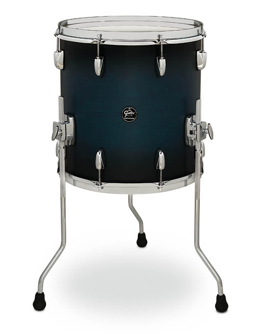 Renown Floor Tom – Satin Antique Blue Burst Finish