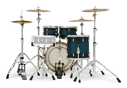 Gretsch Renown 2 4-Piece Drum Set (20/10/12/14) - Satin Antique Blue Burst