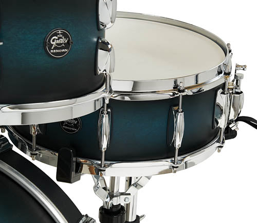 Gretsch Renown 2 4-Piece Drum Set (18/12/14/14sn) - Satin Antique Blue Burst