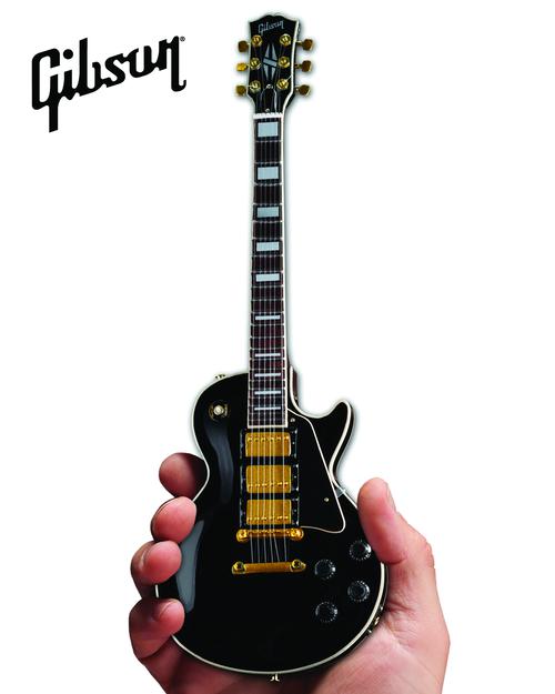 Gibson Les Paul Custom Ebony Mini Guitar Replica