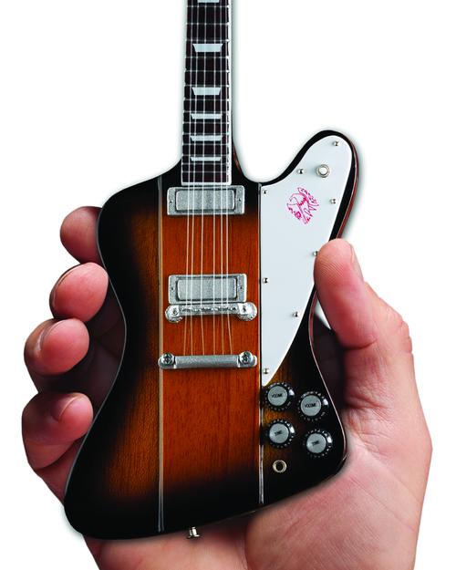 Gibson Firebird V Vintage Sunburst Mini Guitar Replica