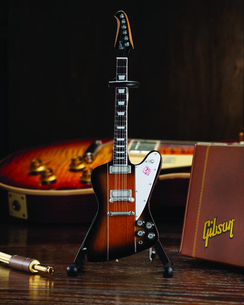 Gibson Firebird V Vintage Sunburst Mini Guitar Replica