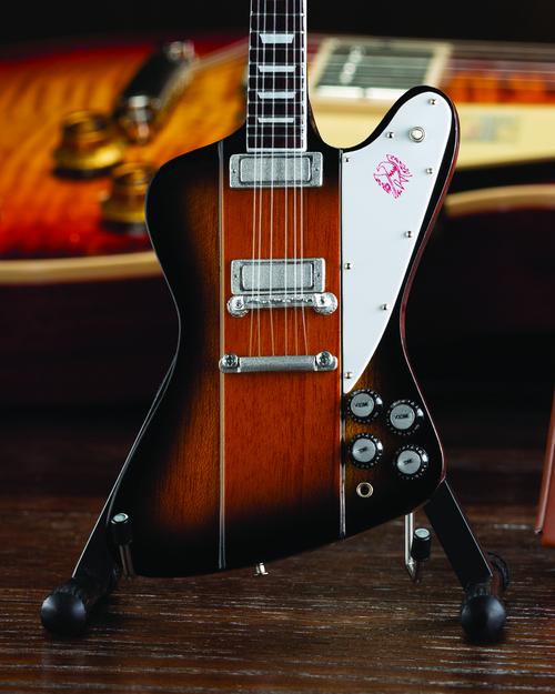 Gibson Firebird V Vintage Sunburst Mini Guitar Replica