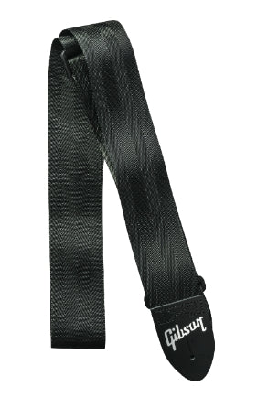 The Seatbelt Black Guitar Strap