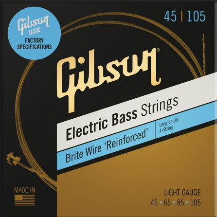 Gibson Brite Wire Electric Bass Strings Long Scale