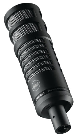 Limelight Dynamic Vocal XLR Microphone Designed for Podcasting, Broadcasting, and Streaming