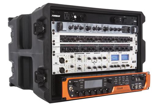 8U, 19″ Deep Molded Audio Rack