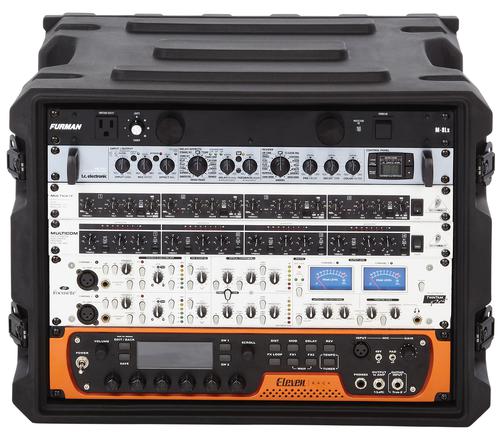 8U, 19″ Deep Molded Audio Rack