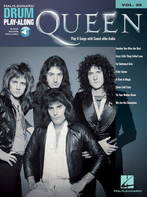 Queen - Drum Play-Along Vol. 29 - Book/Online Audio